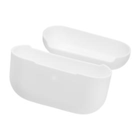 

Чехол LuazON для футляра AirPods Pro, силиконовый, белый