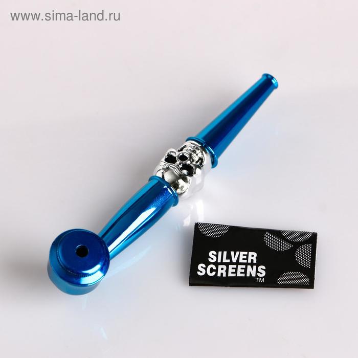 

Трубка курительная "Череп", 5 сеточек, 2 х 2.8 х 11.5 см