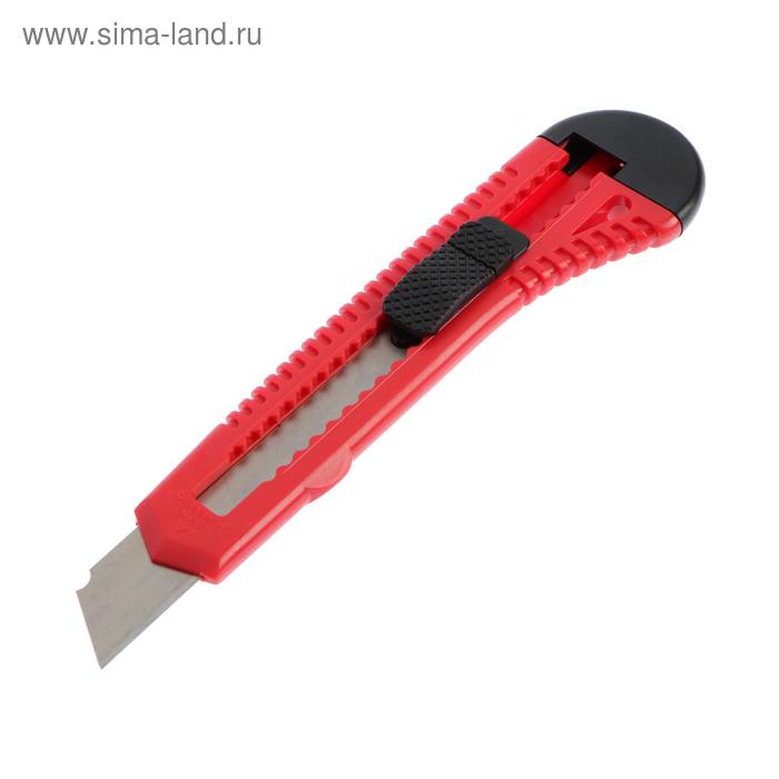 фото Нож универсальный on 13-05-100, пластиковый, сегментированное лезвие, 18 мм