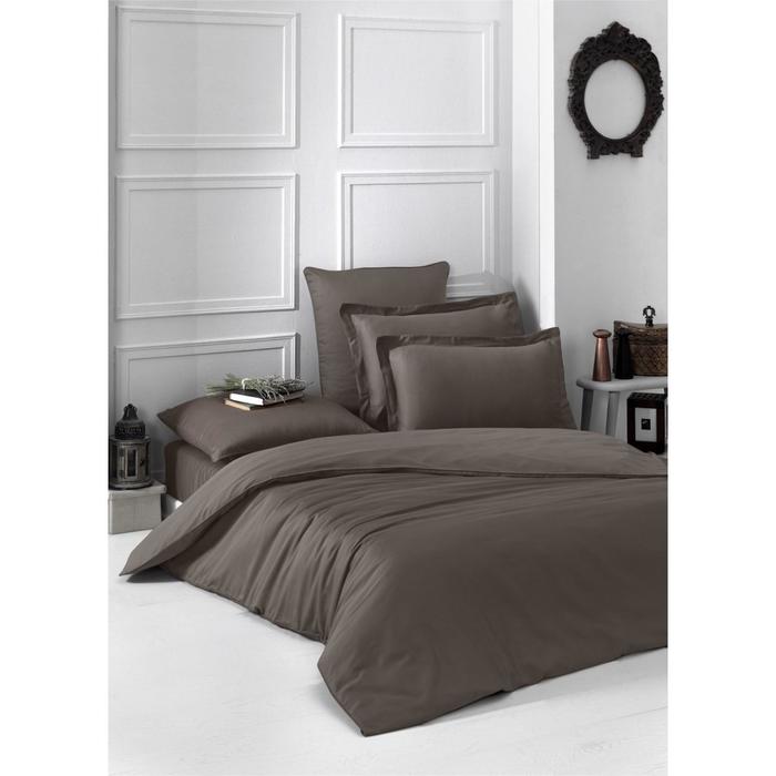 

Постельное бельё Loft 1.5 сп, 160x240 см, 160x220 см, 50x70 см, 70x70 см, цвет коричневый