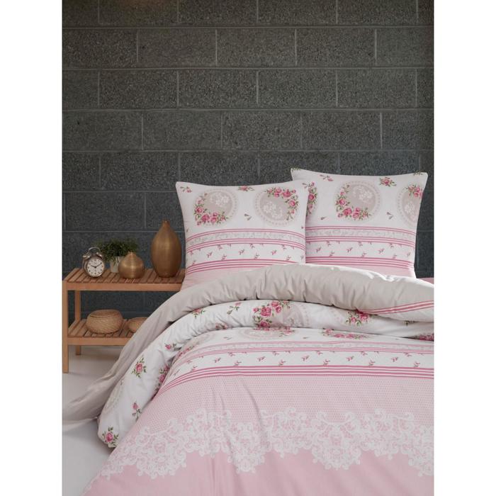 

КПБ Alvia дуэт, 220x240 см, 160x220 см -2 шт, 70x70 см - 2 шт, цвет абрикосовый