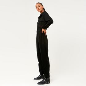 

Комбинезон женский MINAKU: Casual Collection, цвет чёрный, размер 46