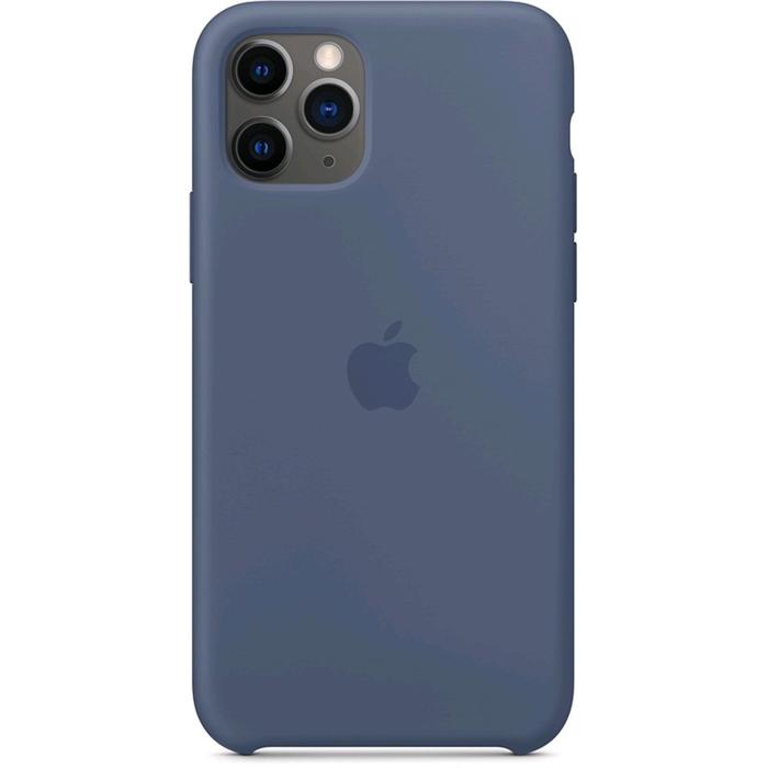 фото Чехол клип-кейс apple для iphone 11 pro (mwyr2zm/a), силиконовый, цвет морской лёд