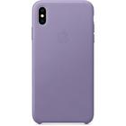 Чехол клип-кейс Apple для iPhone XS Max (MVH02ZM/A), кожаный, сиреневый Чехол клип-кейс Apple для iPhone XS Max (MVH02ZM/A), кожаный, сиреневый