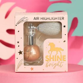 

Рассыпчатый хайлайтер для Shine Bright, оттенок золотой песок, 3 г