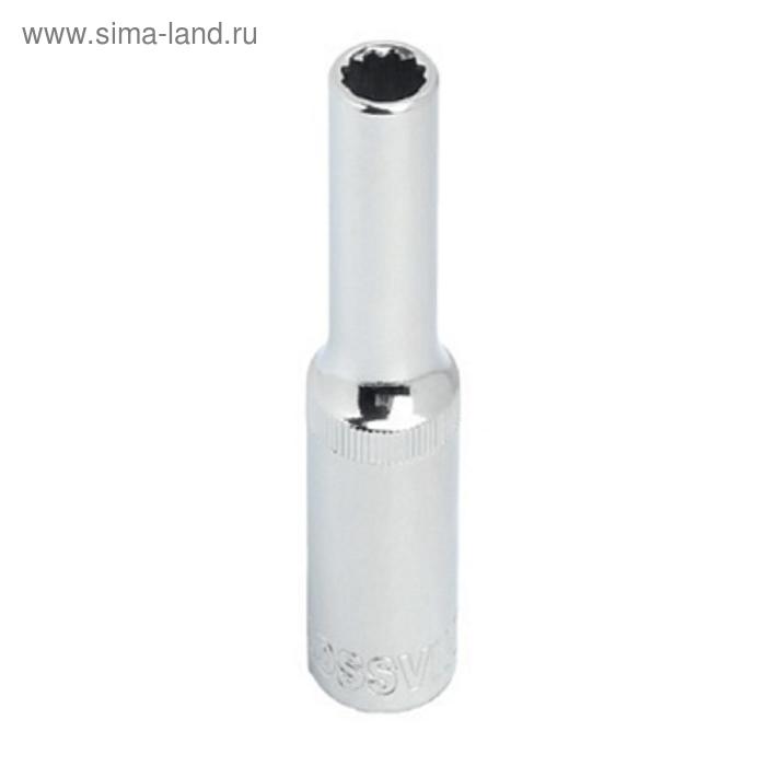 

Головка торцевая ROSSVIK ЕК000010889, 12-гранная , глубокая, 1/2", 8 мм