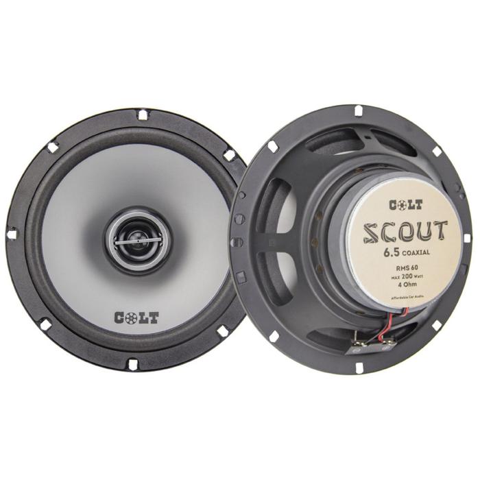 Акустическая система COLT SCOUT 6.5 coaxial, 16 см, 200 Вт, набор 2 шт