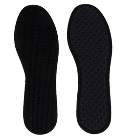 Стельки для обуви текстильные, с активированным углём, антибактериальные, размер 37-38