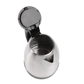 

УЦЕНКА Чайник электрический HOMESTAR HS-1010А, металл, 1.8 л, 1500 Вт, серебристый