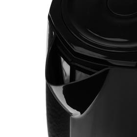 

УЦЕНКА Чайник электрический Centek CT-0043, пластик, 1.7 л, 2200 Вт, подсветка, черный