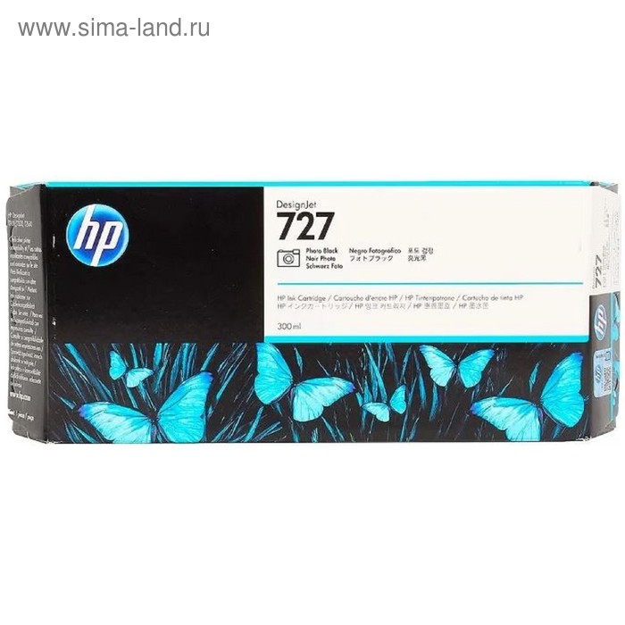 

Картридж струйный HP 727 F9J79A фото черный для HP DJ T1500/T1530/T2500/T2530/T920/T930 (300мл) 17