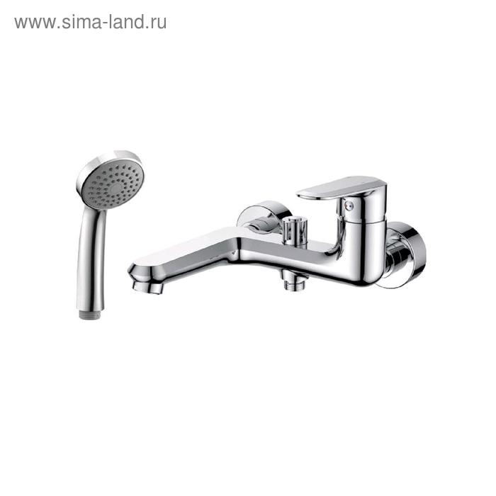 

Смеситель для ванны RUSH Devon DE7535-44, однорычажный, короткий излив, хром