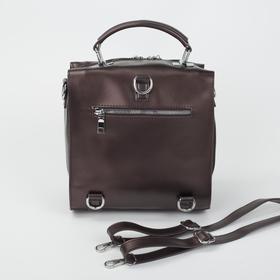 

Сумка женская, отдел на молнии, наружный карман, цвет коричневый