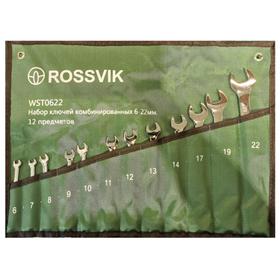 Набор ключей комбинированных ROSSVIK ЕК000013060, 6-24 мм, 16 штук