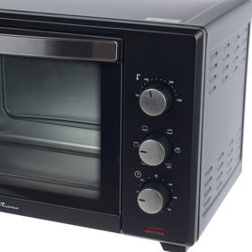 

Мини-печь FIRST FA-5044-1 Black, 1600 Вт, 35 л, 6 режимов, конвекция, таймер, чёрная