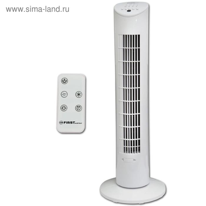 Купить Вентилятор FIRST FA-5560-1 White, напольный, 60 Вт, пульт дистанционного управления, белый Вентилятор FIRST FA-5560-1 White, напольный, 60 Вт, пульт дистанционного управления, белый