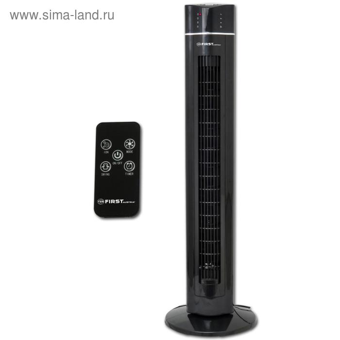 Купить Вентилятор FIRST FA-5560-2 Black, напольный, 60 Вт, пульт дистанционного управления, чёрный 530511 Вентилятор FIRST FA-5560-2 Black, напольный, 60 Вт, пульт дистанционного управления, чёрный 530511