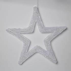 

Светодиодная фигура «Звезда» 50 см, акрил, 45 LED, 220 В, свечение синее