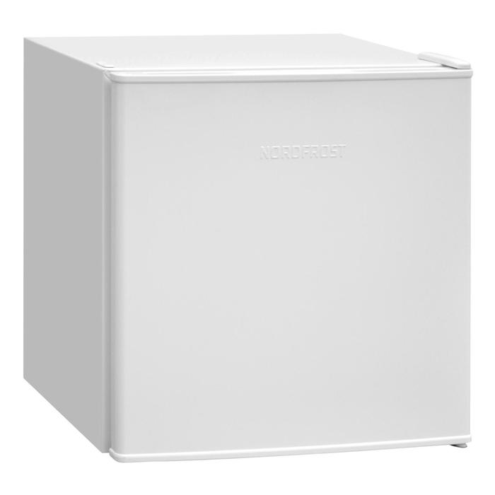 Холодильник NORDFROST NR 402 W, однокамерный, класс А+, 60 л, белый холодильник nordfrost nr 402 b однокамерный класс а 60 л чёрный