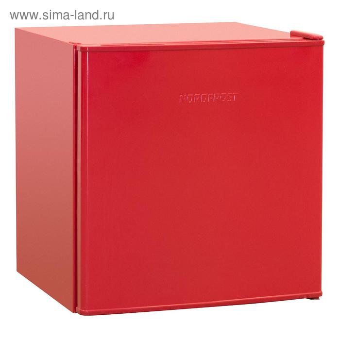Холодильник NORDFROST NR 402 R, однокамерный, класс А+, 60 л, красный холодильник nordfrost nr 402 b однокамерный класс а 60 л чёрный