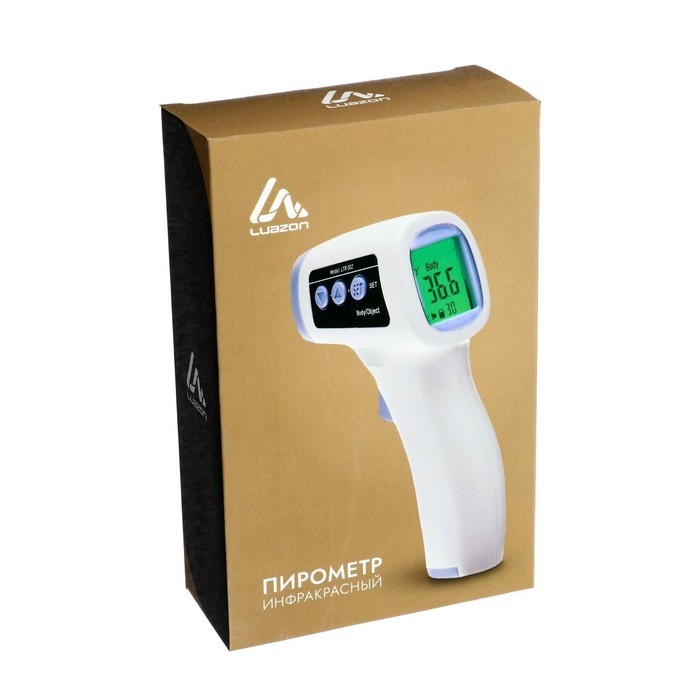 Купить Пирометр бесконтактный LuazON LTR 002, инфракрасный, ЖК-дисплей, 2*ААА(не в комп), подсветка Пирометр бесконтактный LuazON LTR 002, инфракрасный, ЖК-дисплей, 2*ААА(не в комп), подсветка