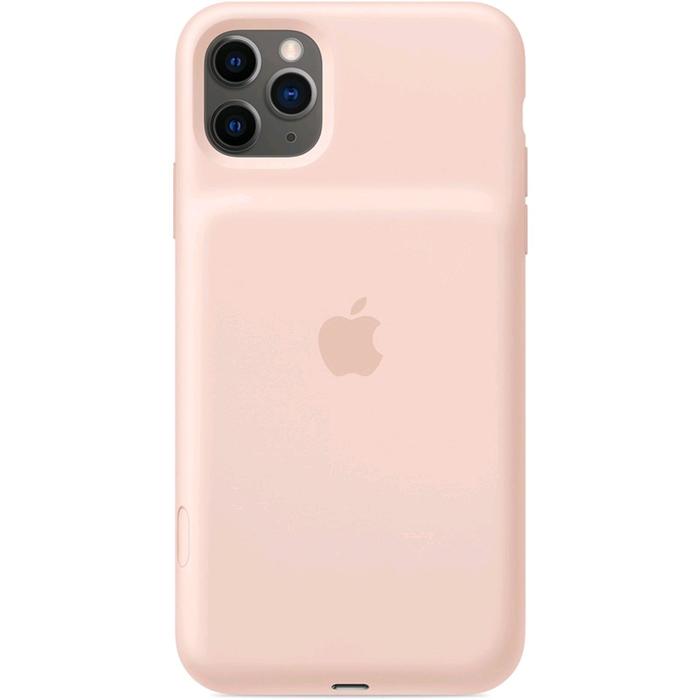 фото Чехол-батарея apple для iphone 11 pro max (mwvr2zm/a), беспроводная зарядка, розовый