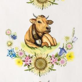 

Декупажная карта "Корова лежит" плотность 45г/м2, формат А4