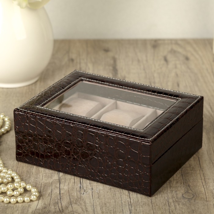 Шкатулка под часы "Горький шоколад"