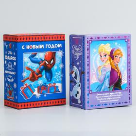 

Коробка подарочная складная "С новым годом!", Disney, 14,8 х 20 х 8 см