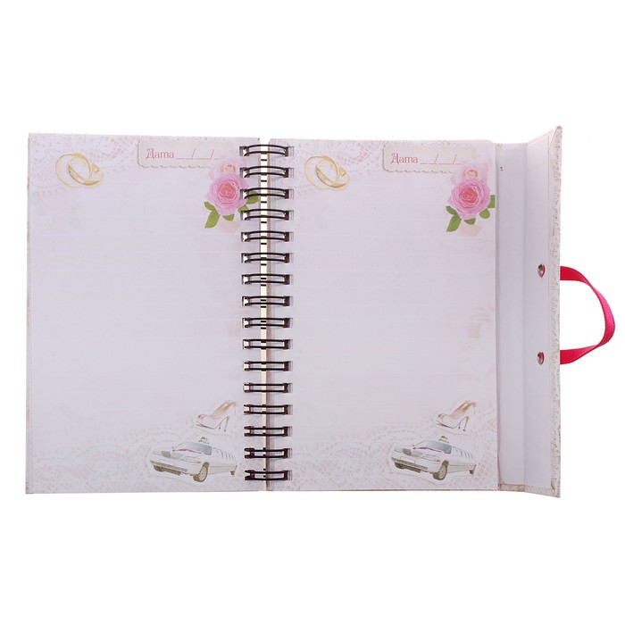 Блокнот "Свадебный переполох", 86 листов, А6