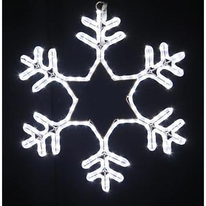 Светодиодное панно «Снежинка», 40 × 40 × 5 см, 15 Вт, 220 В светодиодное панно звезда 40 × 40 × 4 см 15 вт 220 в