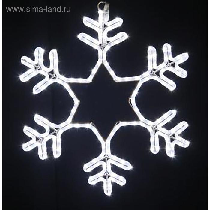 Светодиодное панно «Снежинка», 50 × 50 × 5 см, 20 Вт, 220 В светодиодное панно звезда 80 × 76 × 4 см 20 вт 220 в