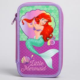 

Пенал "Русалочка", 2 секции, 125х205х40 мм, Принцессы