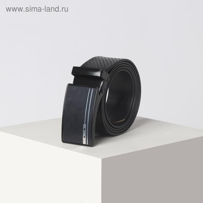 

Ремень мужской, ширина 3,6 см, гвоздик, пряжка металл, цвет чёрный