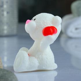 

Фигурное мыло "Мишка с сердечками" 50гр