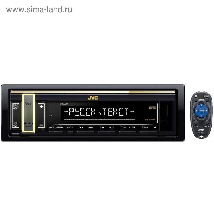 фото Автомагнитола jvc kd-x178