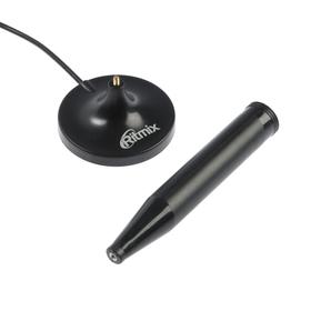 

Антенна Ritmix RTA-024 AV, комнатная, активная, 25 дБи, 5В, DVB-T2,цифровая,магнитная ножка
