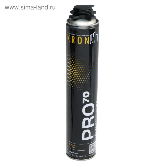 

Пена монтажная KRONbuild Pro 70, летняя, 850 мл