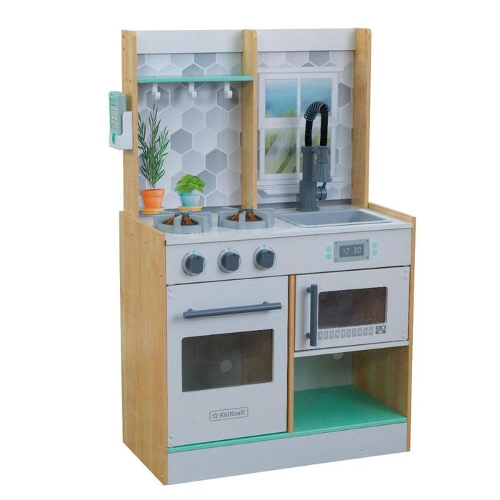 фото Кухня игровая «давай готовить», цвет натуральный kidkraft