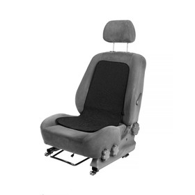 Подогрев сидений Cartage, со спинкой, без регулятора, 12 В, 50 Вт, 40х80 см, греющий жгут - нити MicroHEAT Ош