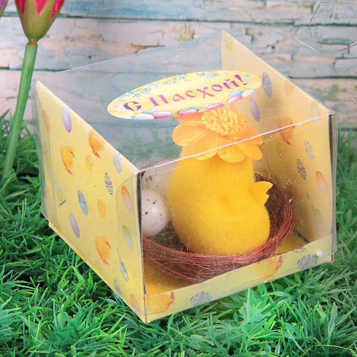 Сувенир "Цыпа в шляпке"