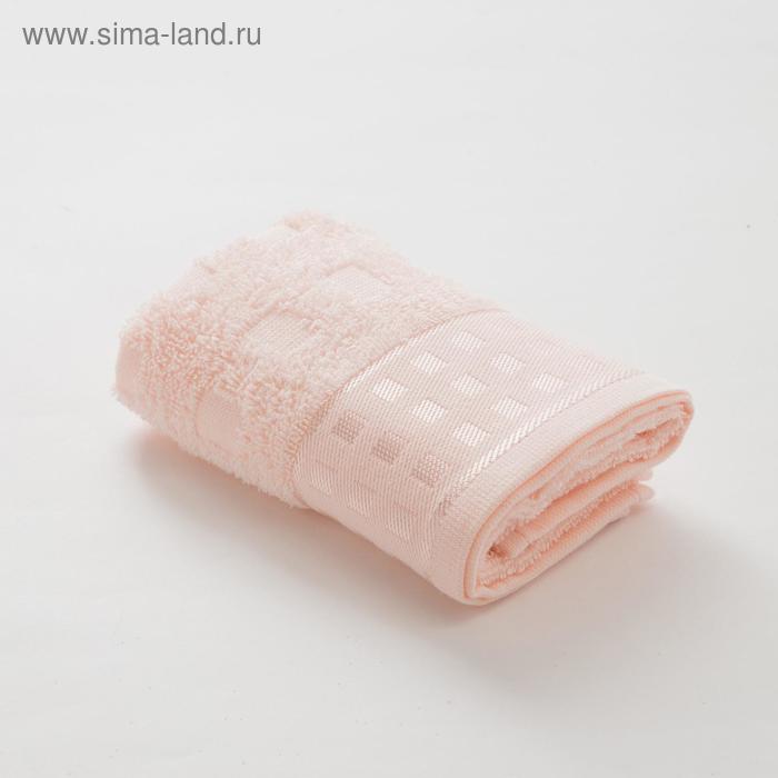 фото Полотенце махровое lovelife square, 30х60 см, цвет бледно-розовый