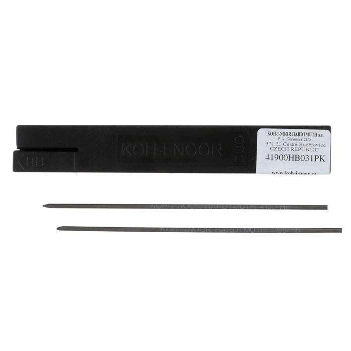 Грифели для цанговых карандашей 2.0 мм Koh-I-Noor 4190 HB, 2 штук