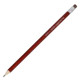 

Карандаш чернографитный Koh-I-Noor 1383 HB, с ластиком, в тубусе