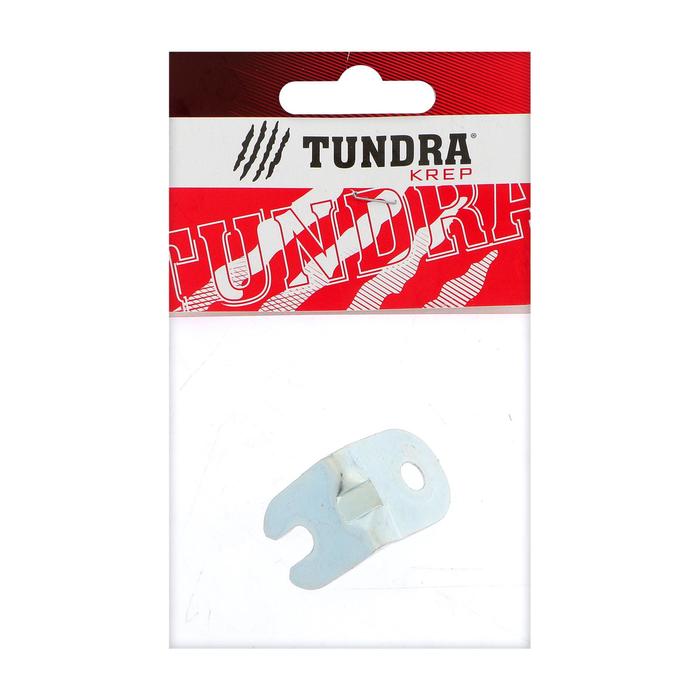 Уголок стяжки TUNDRA, 2-16Д, оцинкованный, в упаковке 1 шт.