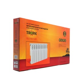

Радиатор Tropic 350x80 мм биметаллический, 10 секций