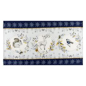 

Новогоднее полотенце "Этель" Snow animals 40х73 см, 100% хл, саржа 190 гр/м2