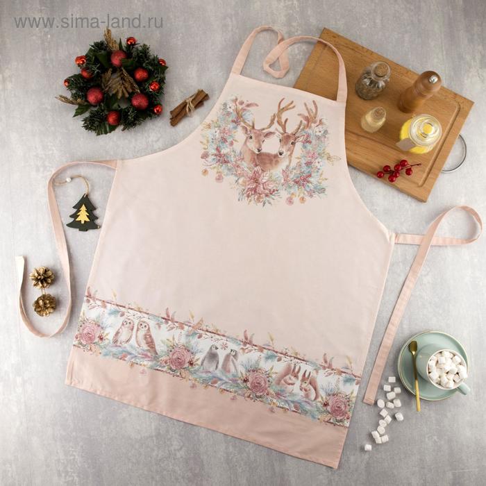 

Фартук "Этель" Pink magic 60х70см, 100% хл, саржа 190 гр/м2