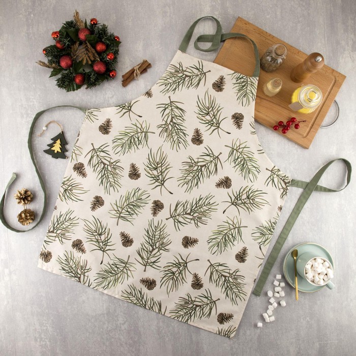 

Фартук Этель Christmas tree 60х70см, 100% хл, саржа 190 гр/м2