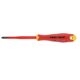 

Отвертка Felo Ergonic 41729390, диэлектрическая, PZ2X100 мм